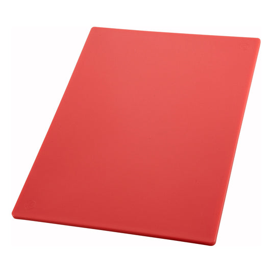 HACCP Color-Coded Cutting Board - 18 x 24, Red