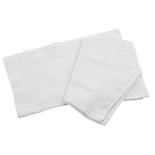 White Cotton Towel, 16" x 19"