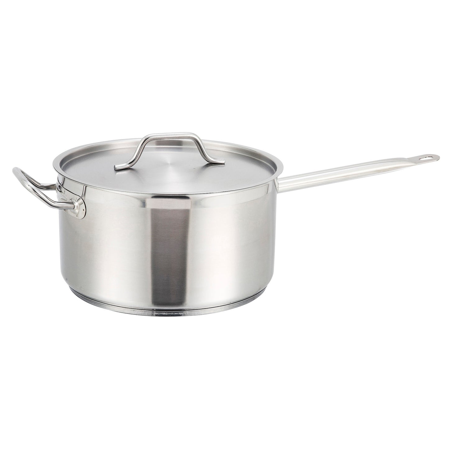 Stainless Steel Sauce Pan with Cover - 10 Quart