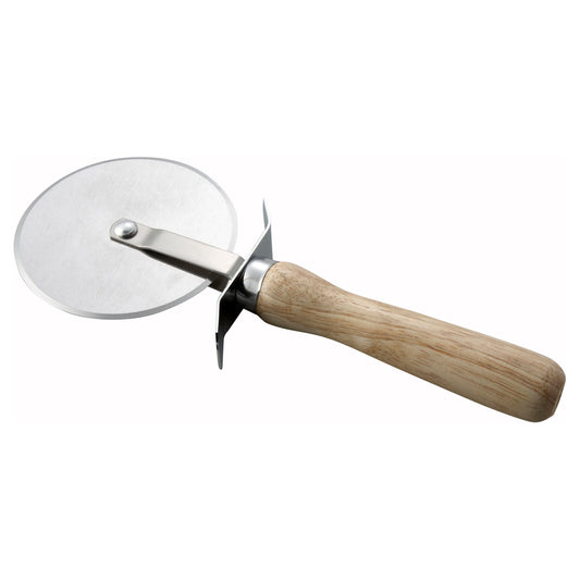 4" Pizza Cutter with Wooden Handle