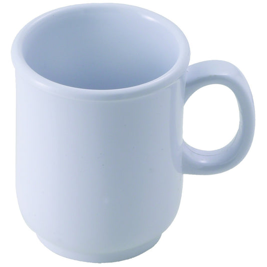MMU-8W - Melamine 8 oz Boulbous Mugs - White