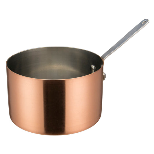 Mini Sauce Pan, Copper-Plated - 5"