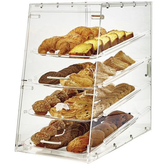 Acrylic Tiered Display Case - 4-Tray