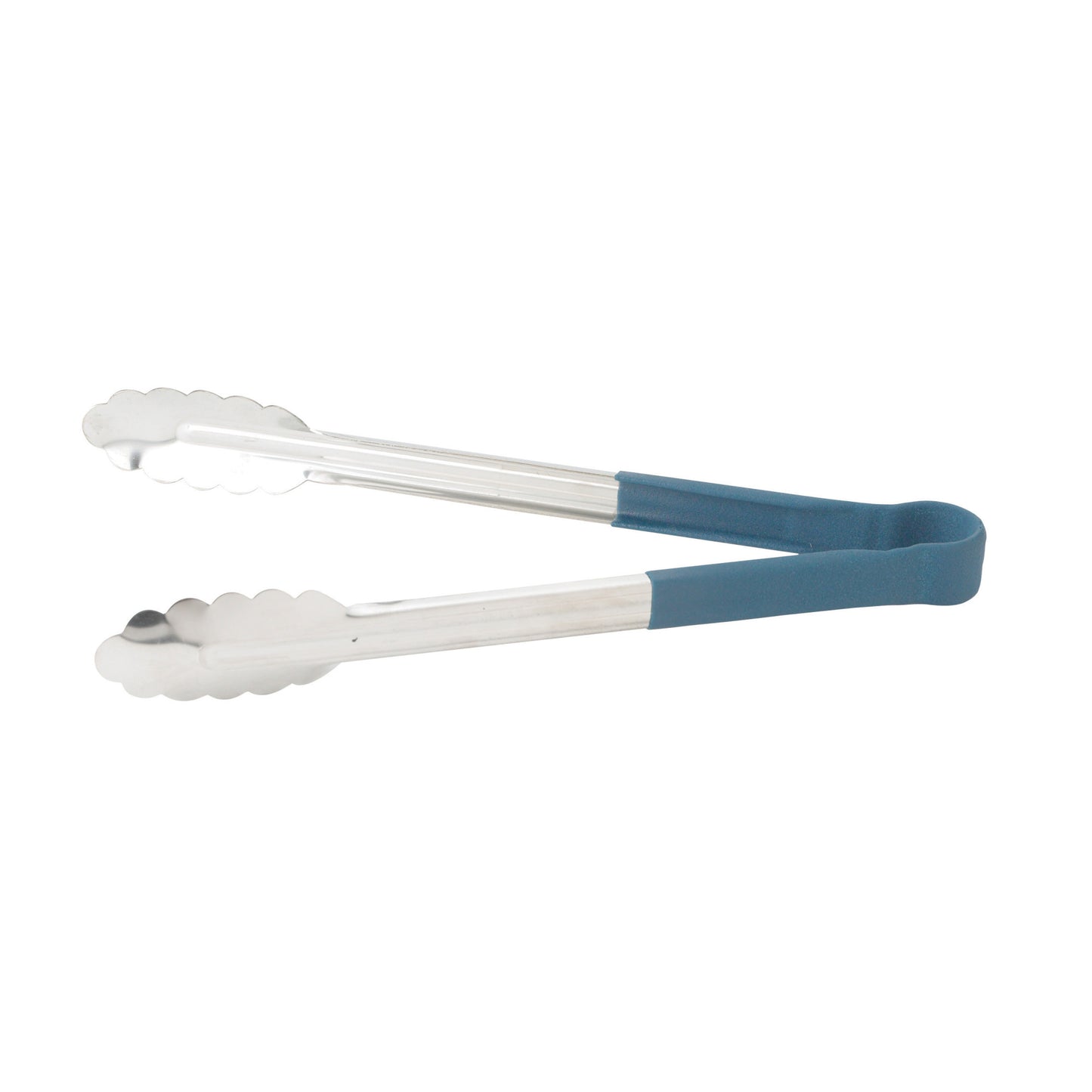 UTPH-12B - Heat Resistant Heavy-Duty Utility Tongs with Polypropylene Handle - 12", Blue