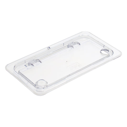 Polycarbonate Food Pan Cover, Hinged - Third (1/3)