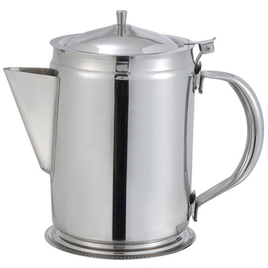 64 oz Coffee Server with Cover, Stainless Steel