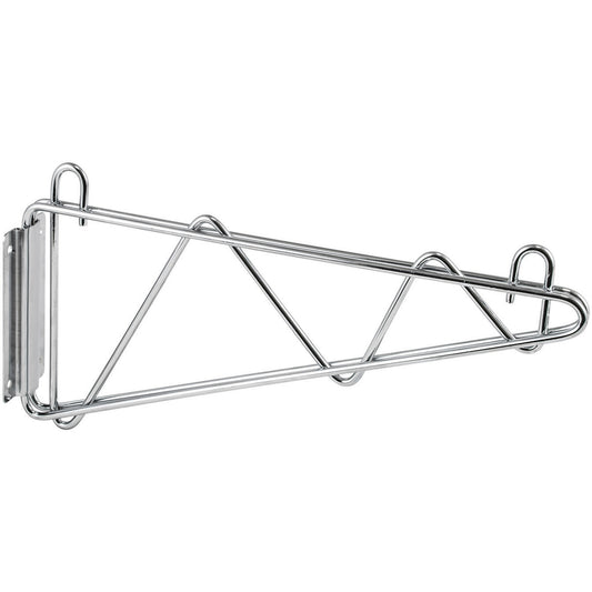 VCB-18 - Shelving Wall Mount Brackets, Chrome-Plated, 1 Pair - 18"