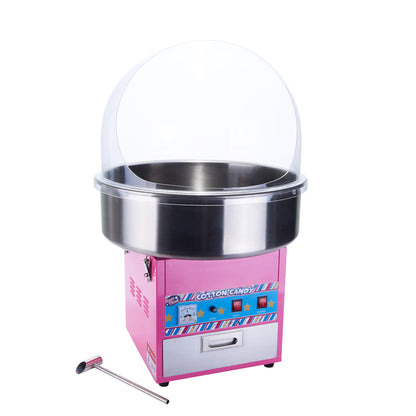 Show Time Cotton Candy Machine, 20.5" Stainless Steel Bowl, 1080W