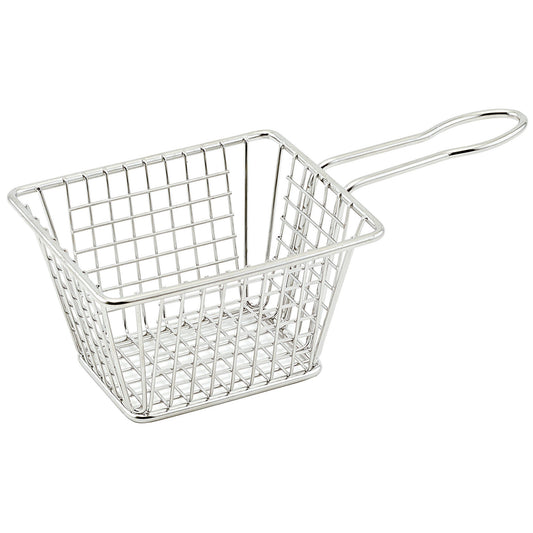 Mini Serving Basket - Rectangular, 5"L x 4"W x 4"H