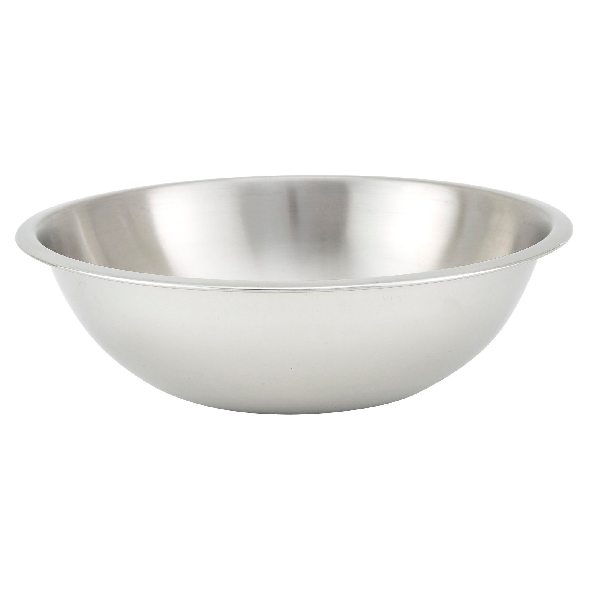 MXHV-800 - Mixing Bowl, Shallow, Heavy-Duty Stainless Steel, 0.65