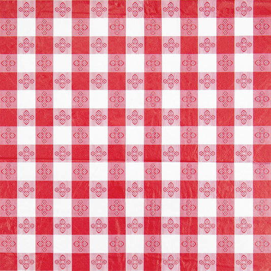 Table Cloth, Rectangle - Red, 52" x 90"