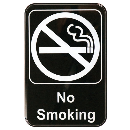 Information Sign, 6"W x 9"H - No Smoking