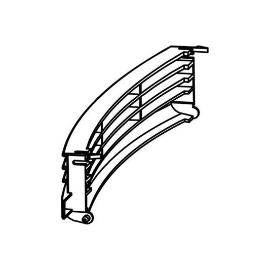 CRD-P2 - Front Plastic Door (Lower) to Cover Temperature Display, for CRD-1