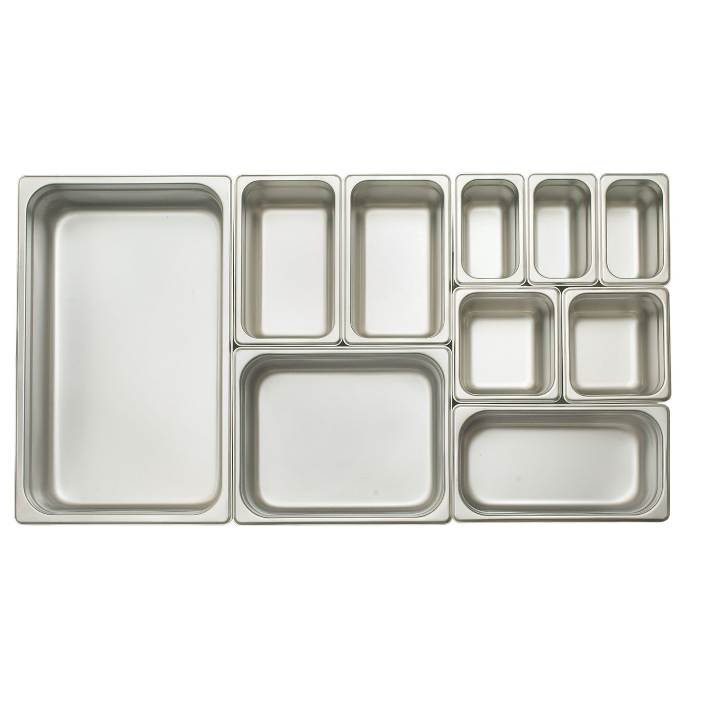 SPJL-306 - Anti-Jam Steam Pan, 25 Gauge Stainless Steel