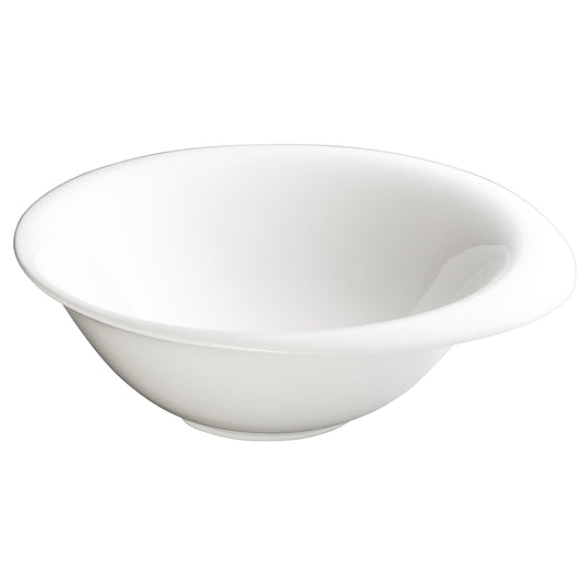 10"Dia. Porcelain Round Bowl, Creamy White, 12 pcs/case