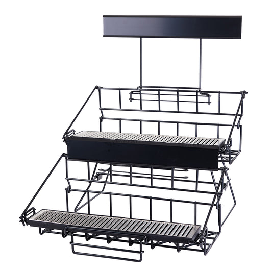 Two-Level Rack Holds 6 Airpots