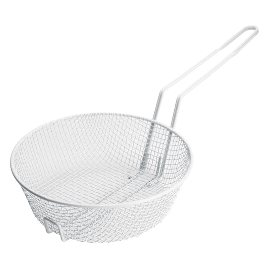 Nickel Plated Steel Culinary Basket Medium 10 Winco nickel-plated-steel-culinary-basket-medium-10-winco