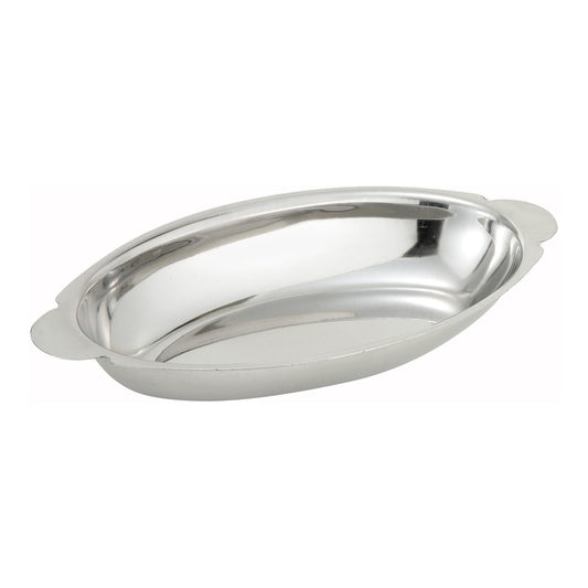 Au Gratin Dishes, Stainless Steel - 15 oz
