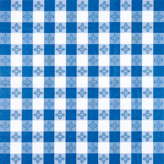 Table Cloth, Rectangle - Blue, 52" x 90"