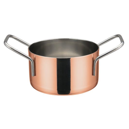 DCWE-203C - Mini Casserole, Copper-Plated - 3-1/2"