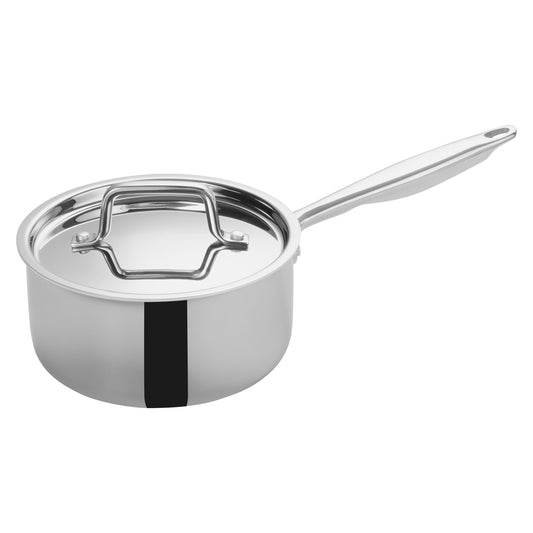 Tri-Gen Tri-Ply Stainless Steel Sauce Pan with Cover - 2-1/2 Quart