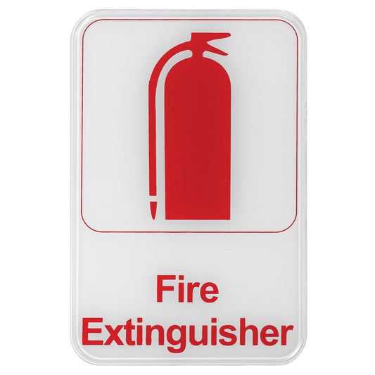 Information Sign, 6"W x 9"H - Fire Extinguisher