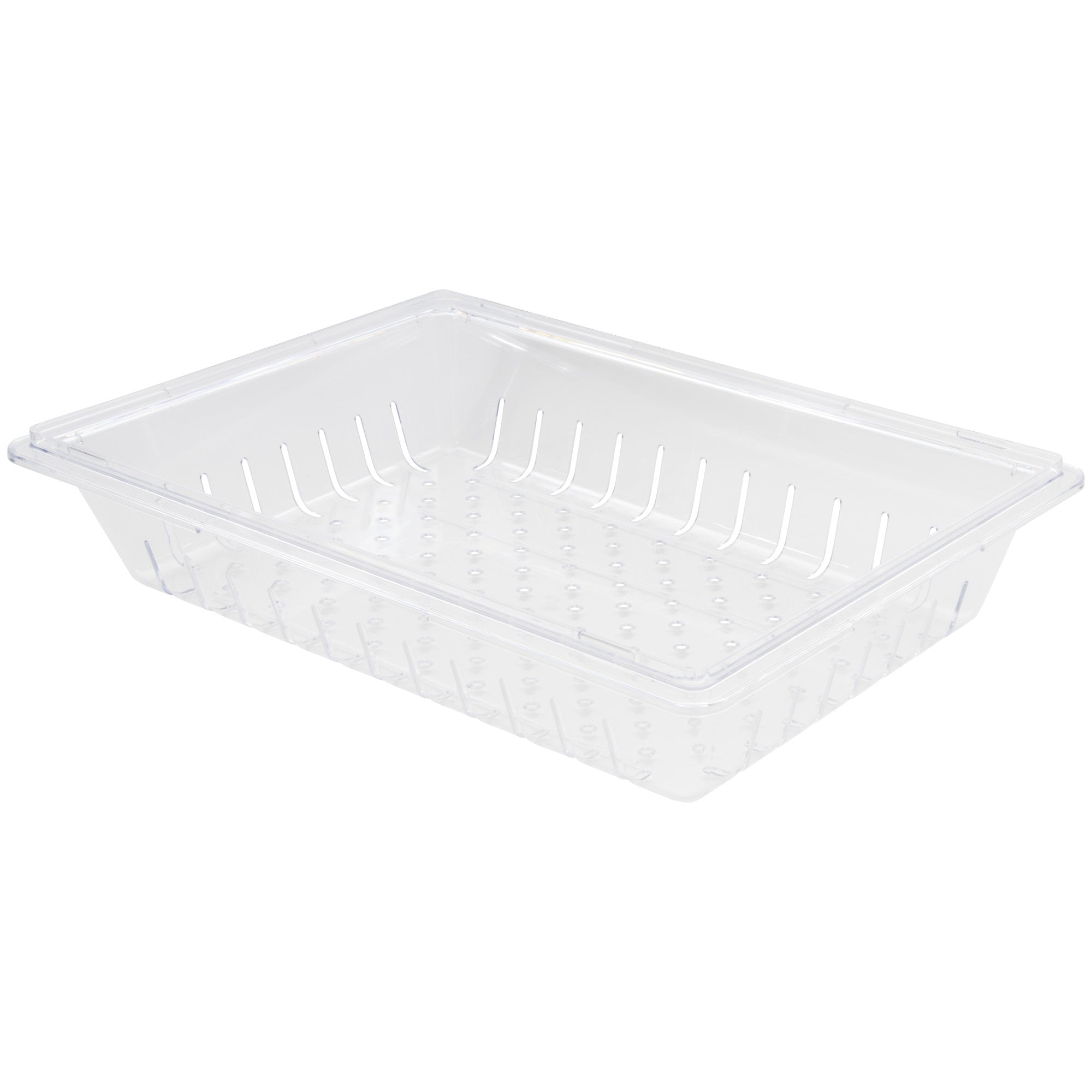 PFSH-6 - Food Storage Box, Clear Polycarbonate - Half, 6