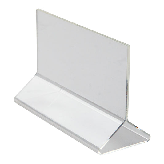 Double-Sided Clear Acrylic Menu Stand - 5-1/2" x 3-1/2"