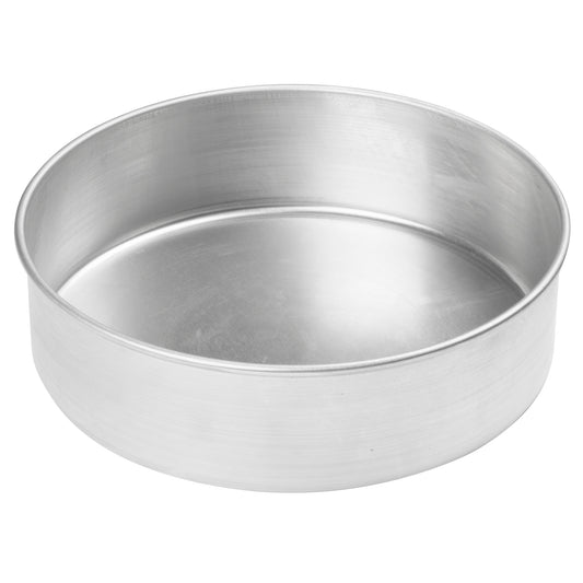 Round Layer Cake Pan, Aluminum - 10" Dia x 3" H