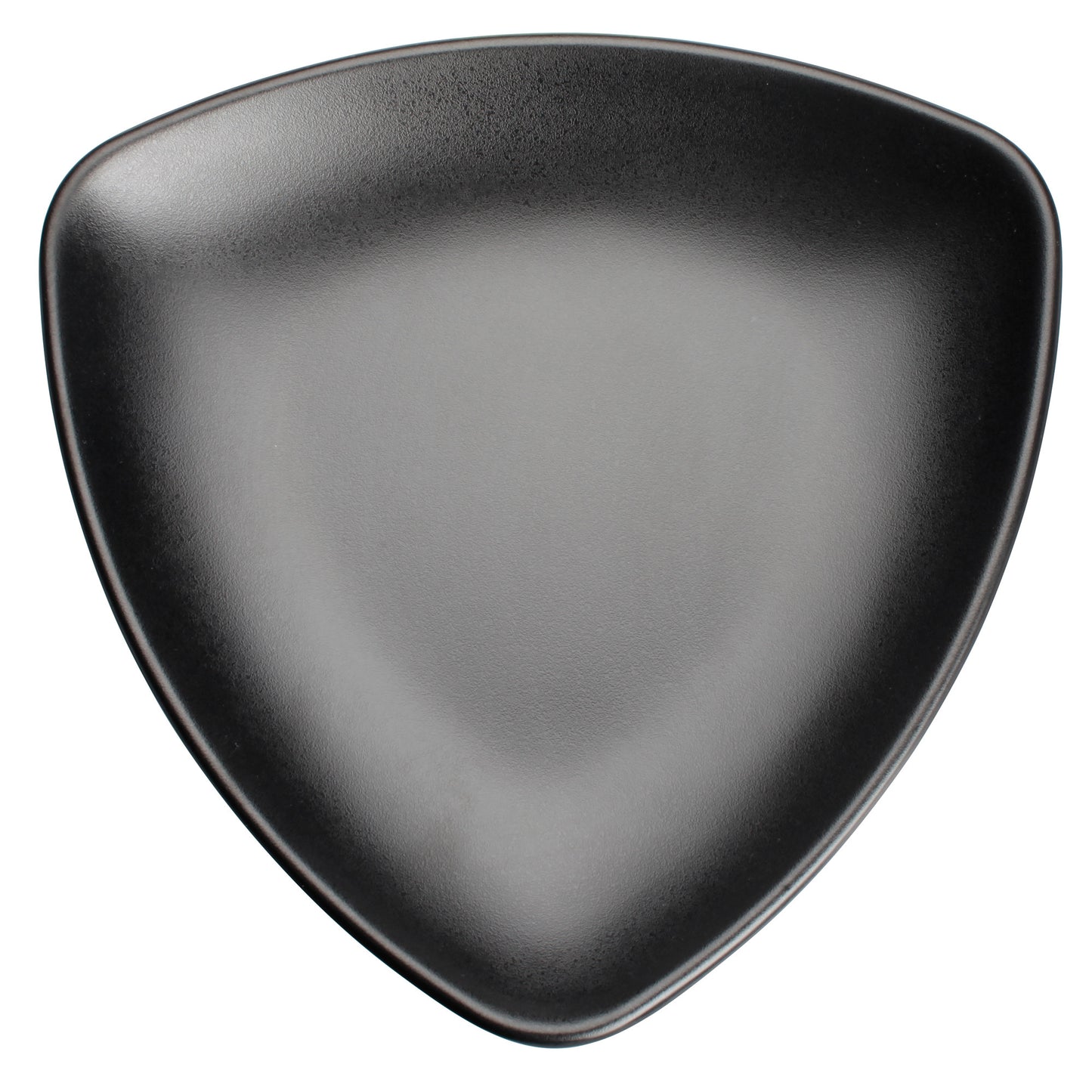 WDM015-302 - 9" Melamine Triangular Plate, Black, 24pcs/case