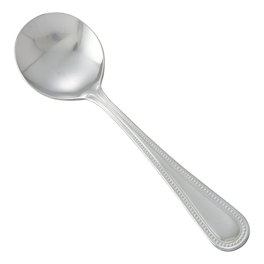 Dots Bouillon Spoon, 18/0 Heavyweight