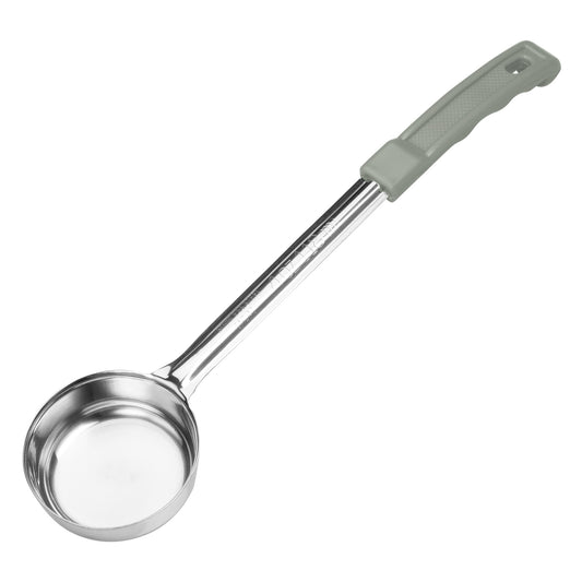 Winco Prime One-Piece Stainless Steel Portioners - Solid, 4 oz