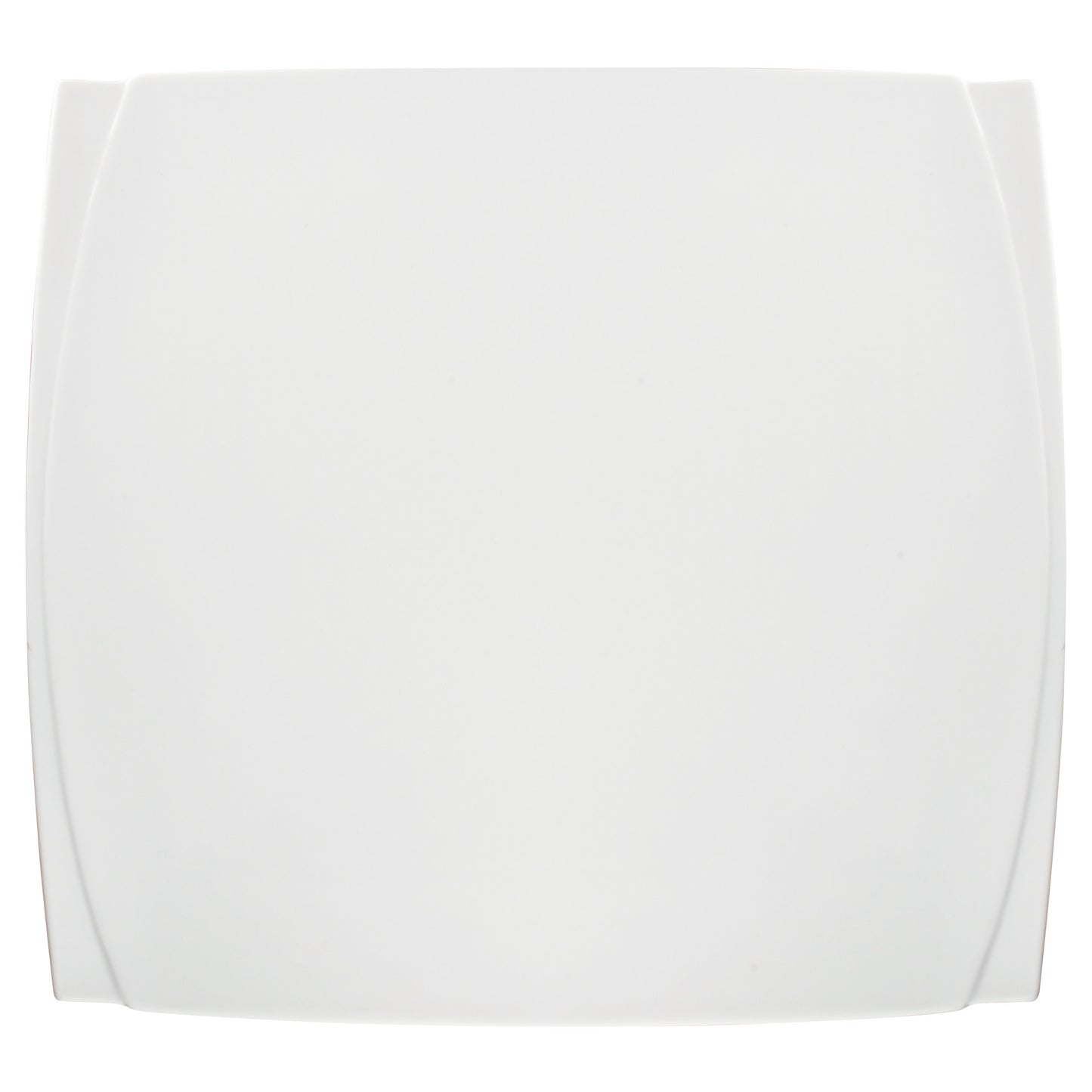 WDP009-103 - 14"Sq Porcelain Square Plate, Bright White, 6 pcs/case