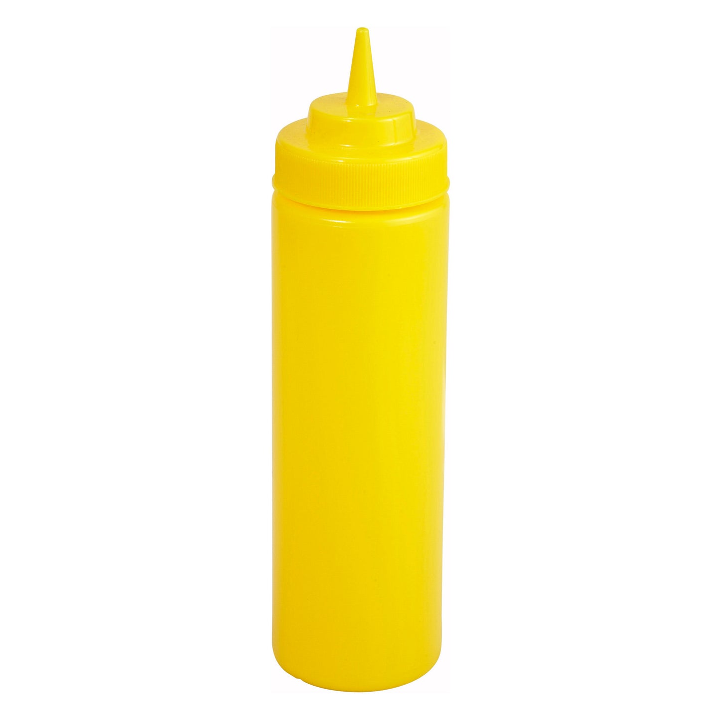 12oz Wide-Mouth Squeeze Bottles - Yellow