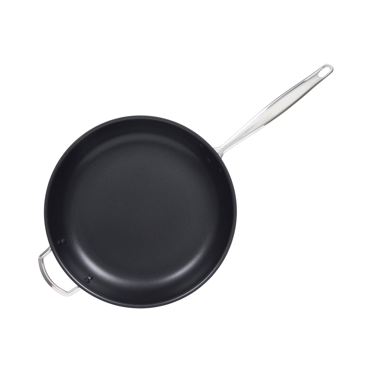 TGFP-14NS - Tri-Gen Tri-Ply Stainless Steel Fry Pan, Non-Stick - 14" Dia
