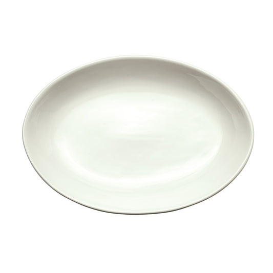 SPO-155-AW - Porcelain Deep Oval Specialty Platter, 15-1/2"L x 11"W x 2"H (12 Pieces/Case)
