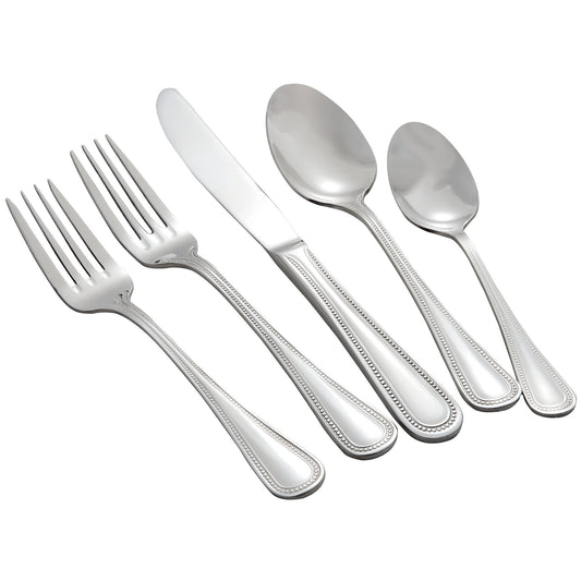 Deluxe Pearl Dinner Spoon, 18/8 Extra Heavyweight