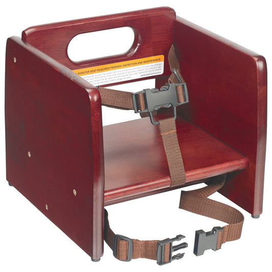 Stacking Wooden Booster Seat - Mahogany