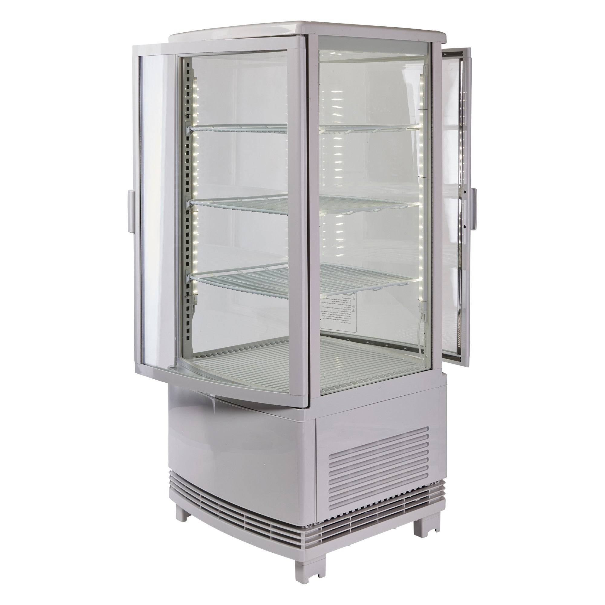 CRD-1 - Wht Countertop Refrigerated Beverage Display,110-120V,230W