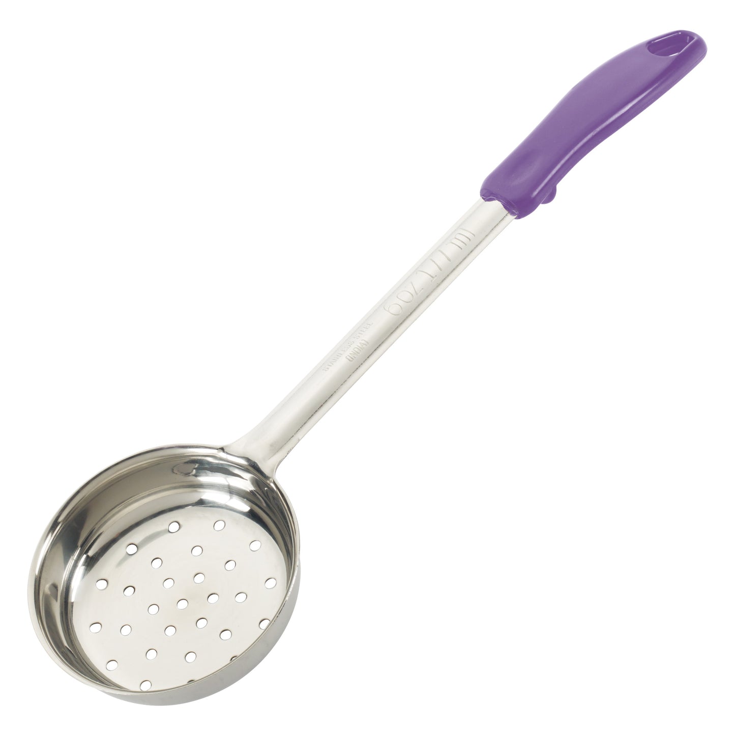 FPP-6P - Allergen-Free One-Piece Stainless Steel Portioners - Perforated, 6 oz