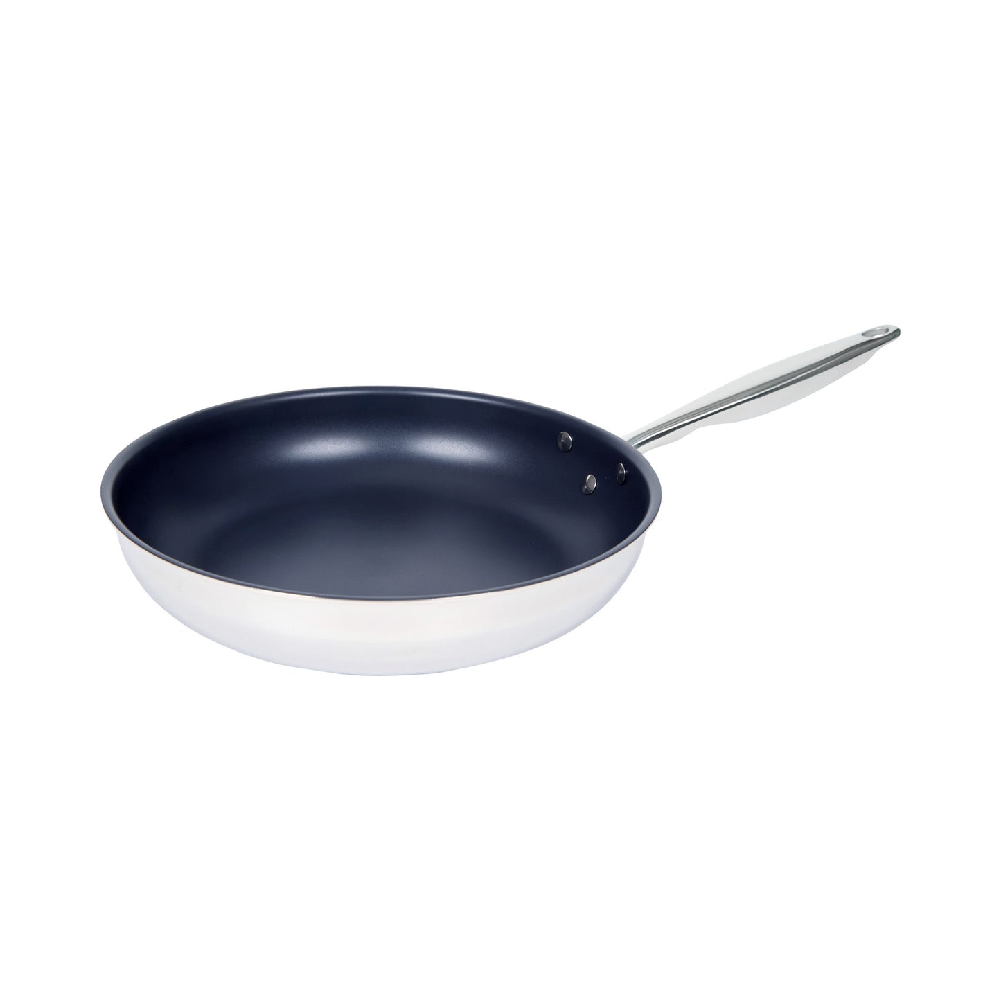 TGFP-10PR - TRI-GEN, 10" Fry Pan, Pro-Release Non-Stick, Tri-ply, Induction Ready, 18/8 SS, NSF, PFAS-Free