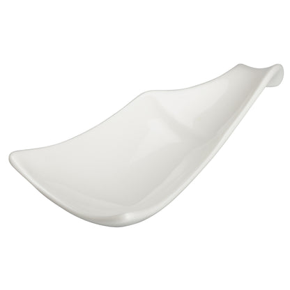 WDP021-114 - 10-3/8" x 4" Porcelain Plate, Bright White, 36 pcs/case