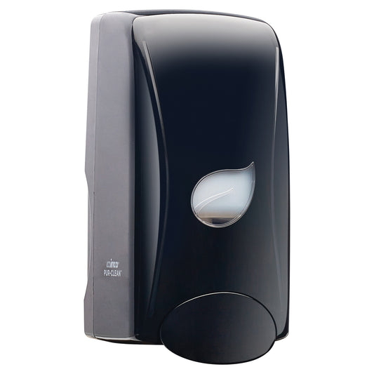 Pur-Clean Manual Soap Dispenser, Foam - Black