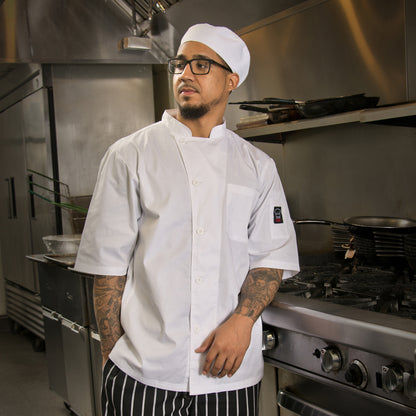 Ventilated Chef Shirt, Tapered Fit