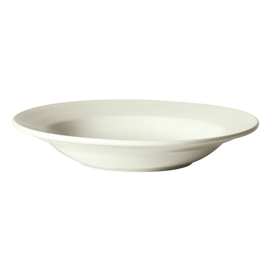 BSP-10RE-AW - Porcelain Rolled Edge Soup Plate, Porcelain - American White (24 Pieces/Case)