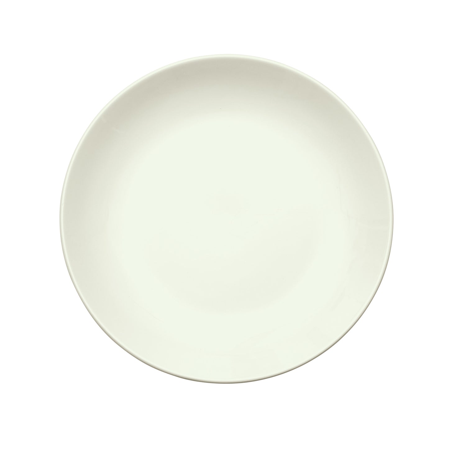 OKP-12-AW - Brechia Porcelain Coupe Plate 12" dia - American White (12 Pieces/Case)