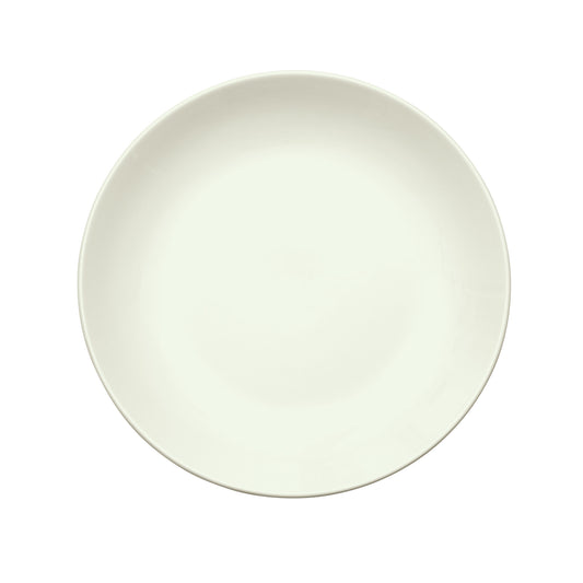 OKP-12-AW - Brechia Porcelain Coupe Plate 12" dia - American White (12 Pieces/Case)