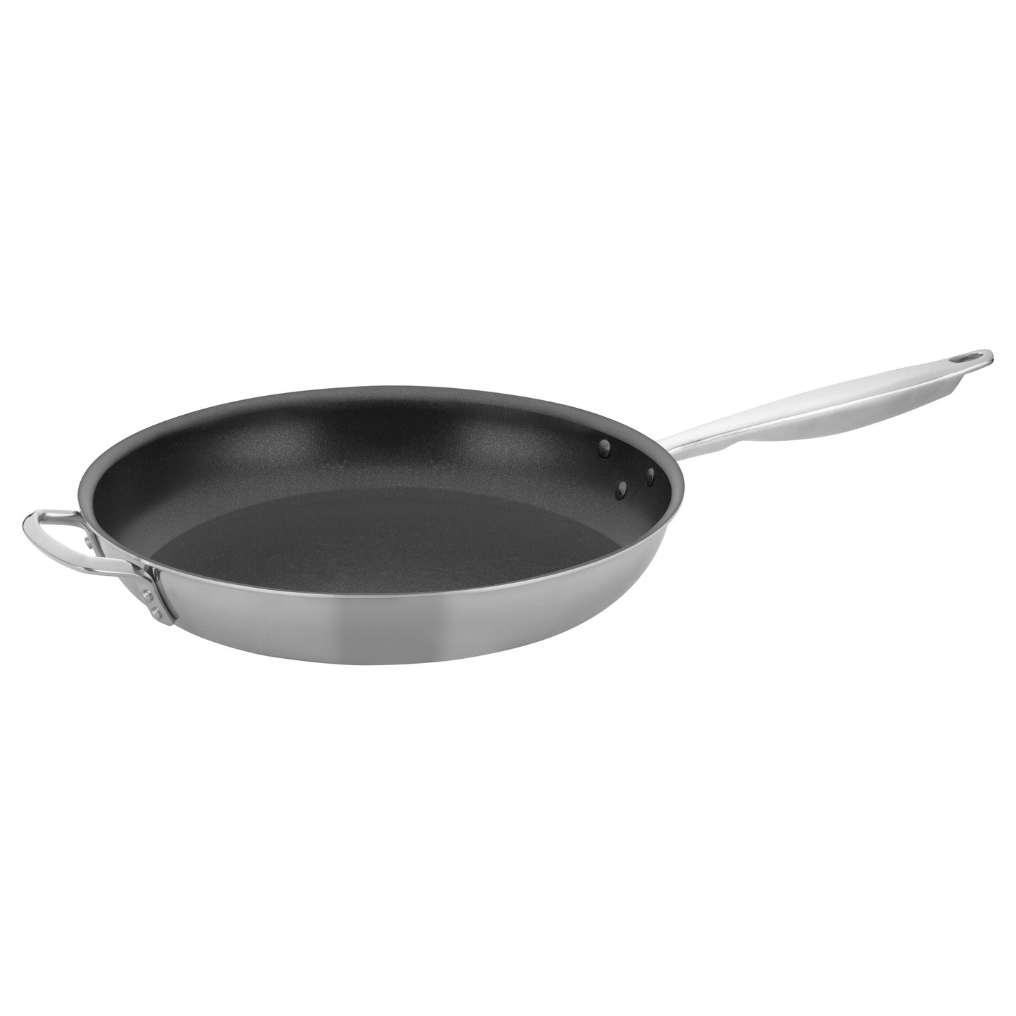 TGFP-14NS - Tri-Gen Tri-Ply Stainless Steel Fry Pan, Non-Stick - 14" Dia