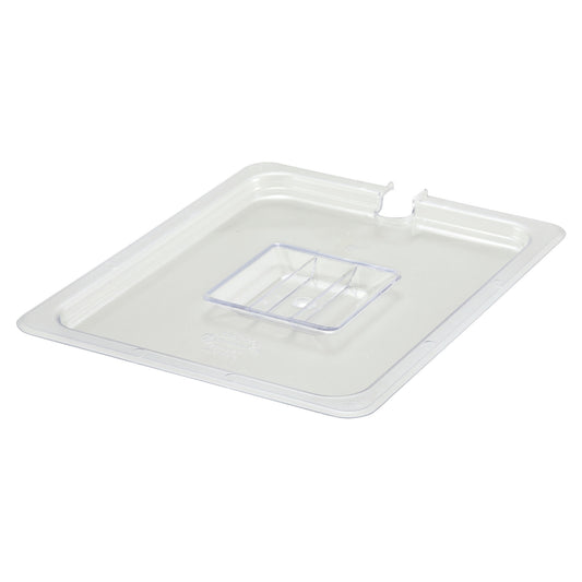 Polycarbonate Food Pan Cover, Slotted - Half (1/2)
