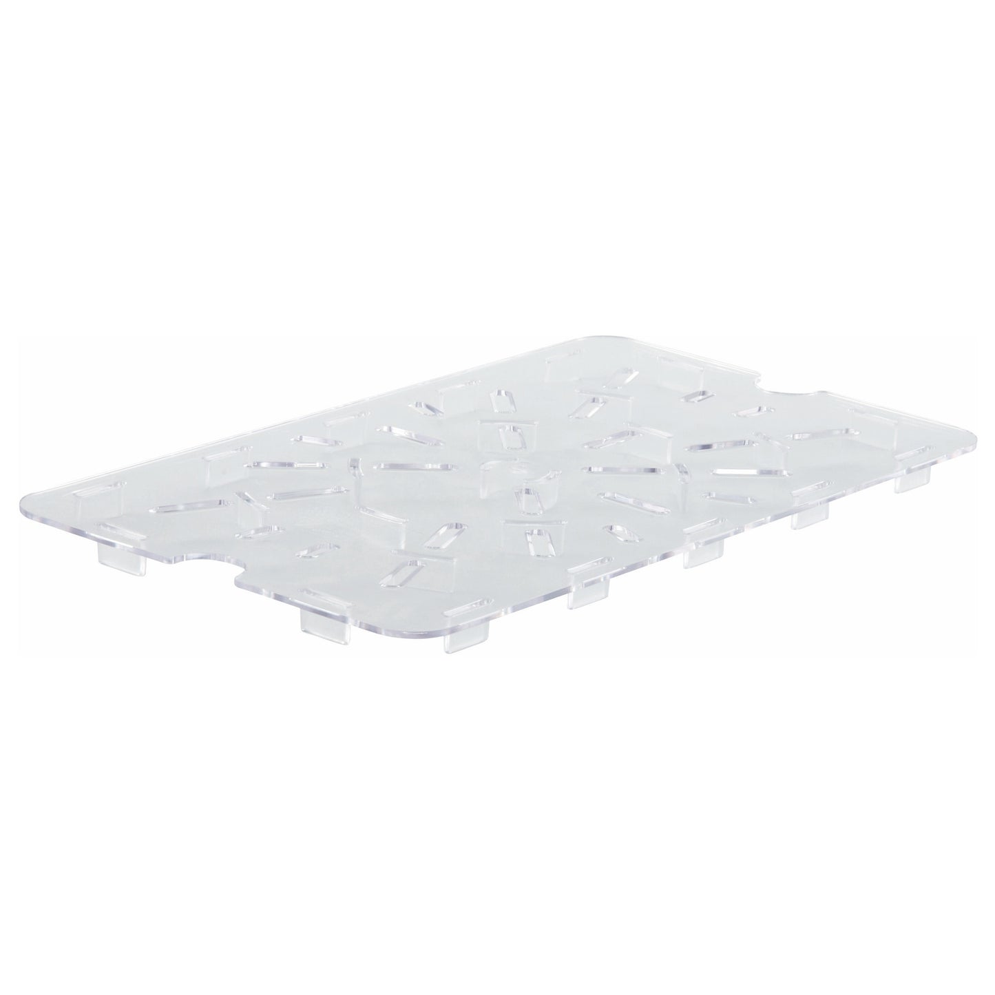 PFSH-DS - Drain Shelf for PFSH & PFHW series, 8-1/4" x 14-1/4", Clear, PC, NSF